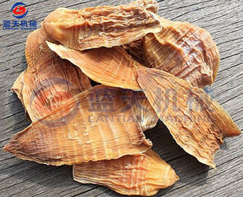 筍干烘干機之烘干工藝